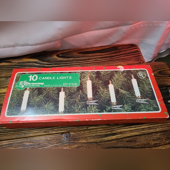 House of Lloyd Other - Vintage House of Lloyd Christmas Around The World 10 Candle Lights